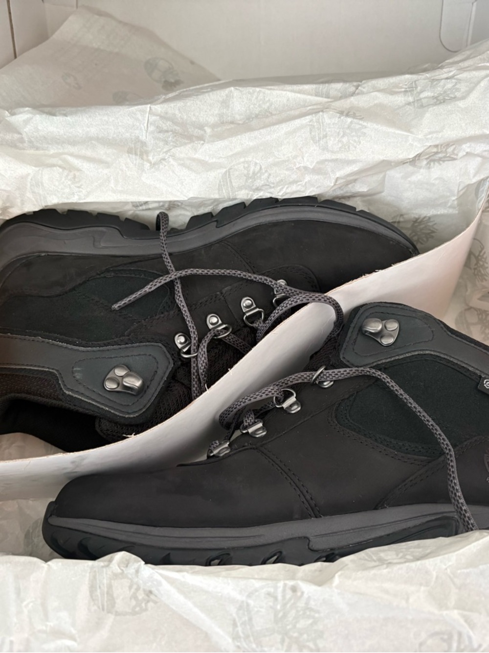 Timberland Black Men's Trail-Ready Hiking Boots